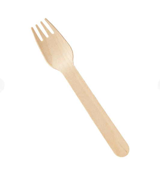 Holzgabel - 16cm - 100 Stück