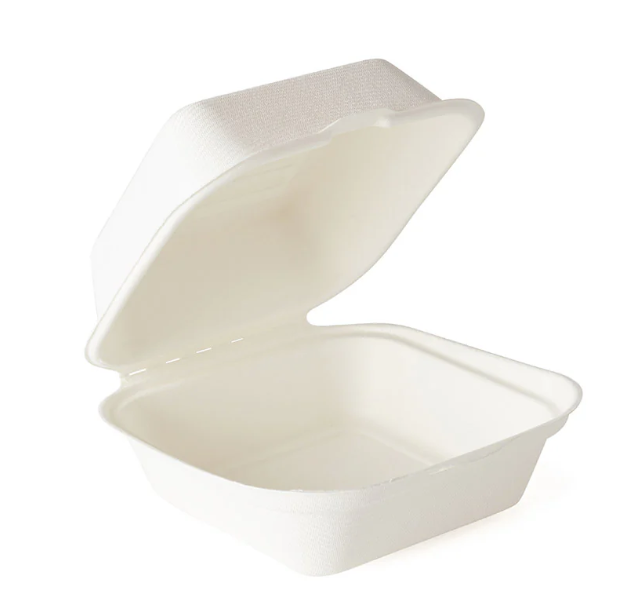 Bagasse Burgerbox - 250 Stück